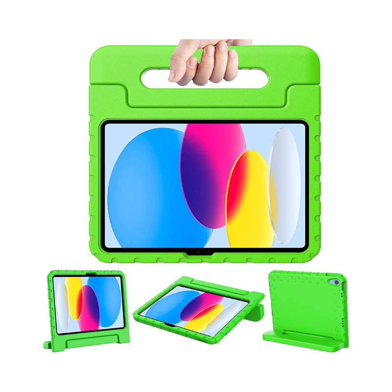 Shockproof Kids Case for New iPad A16 11" 2025 (11th Gen), iPad Air 11'' 2024 & iPad 10th Gen (10.9" 2022) | Child-Friendly Case for iPad 10.2" (7th–9th Gen) and iPad Air 9.7" | iPad Multi-Generation Kids Case with Stand and Convertible Handle