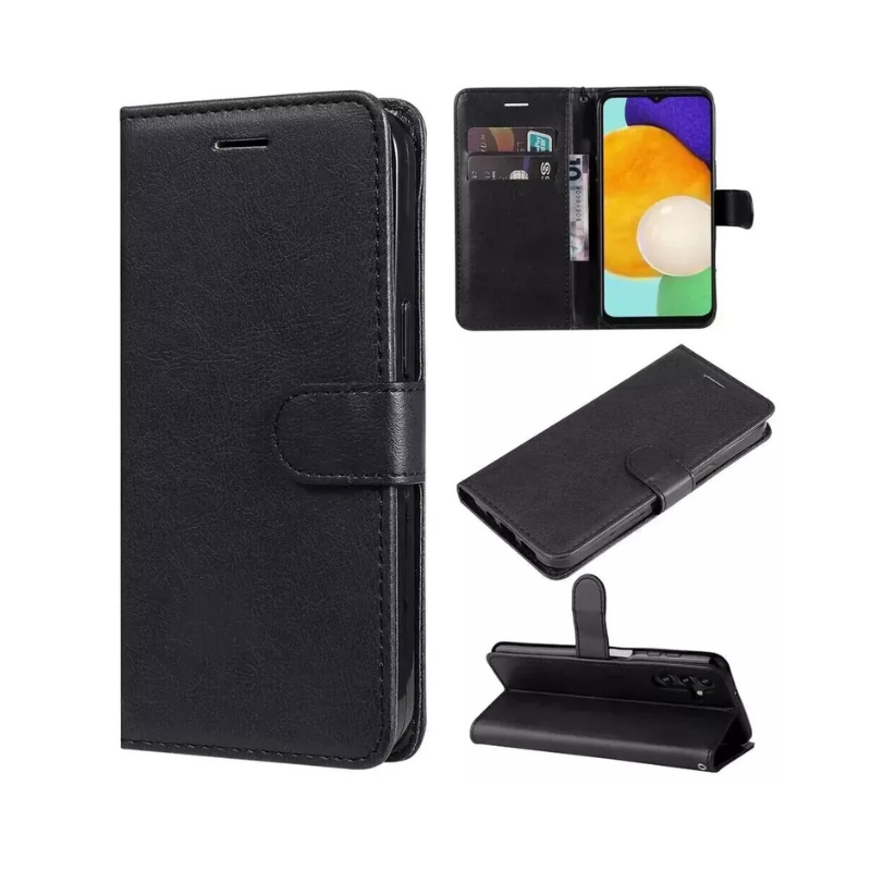 Leather Wallet Case for Samsung Galaxy A07/A16/A26/A36/A56 5G - Flip Cover with Card Slots, Magnetic Closure & Stand Function for Samsung Galaxy A16/A26/A36/A56 5G