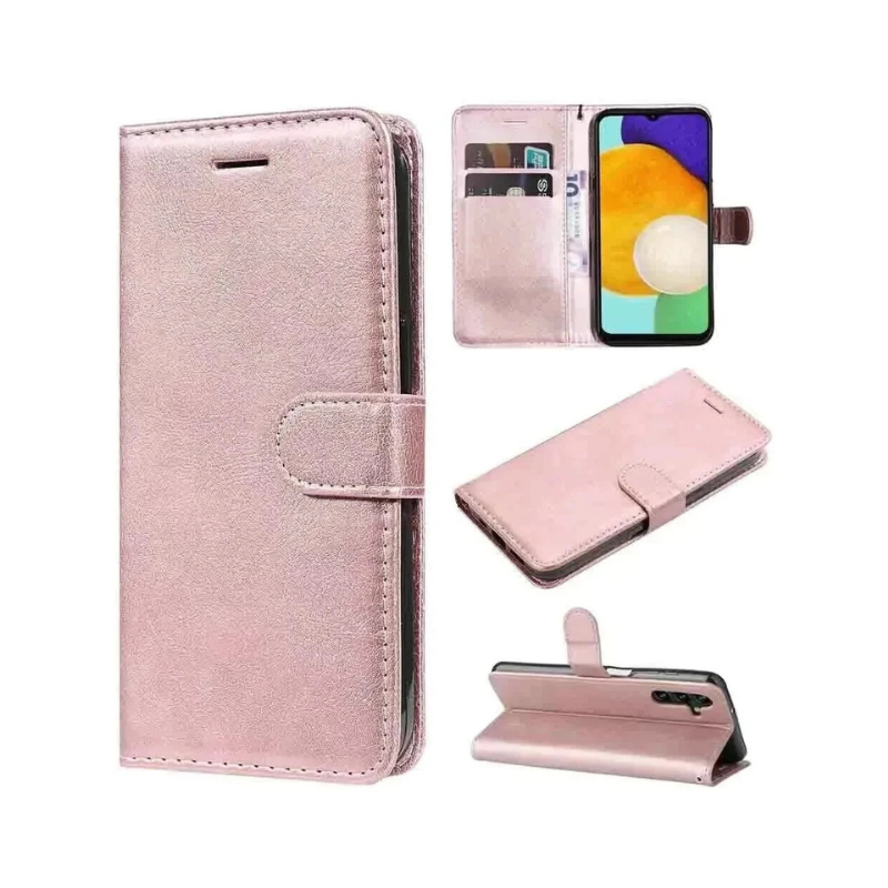 Leather Wallet Case for Samsung Galaxy A07/A16/A26/A36/A56 5G - Flip Cover with Card Slots, Magnetic Closure & Stand Function for Samsung Galaxy A16/A26/A36/A56 5G
