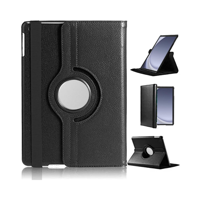 360° Rotating Case for Samsung Galaxy Tab A9 8.7" 2023 - Smart Folio Protective Tablet Cover (SM-X110, SM-X115) - Galaxy Tab A9 Multi-Angle Case