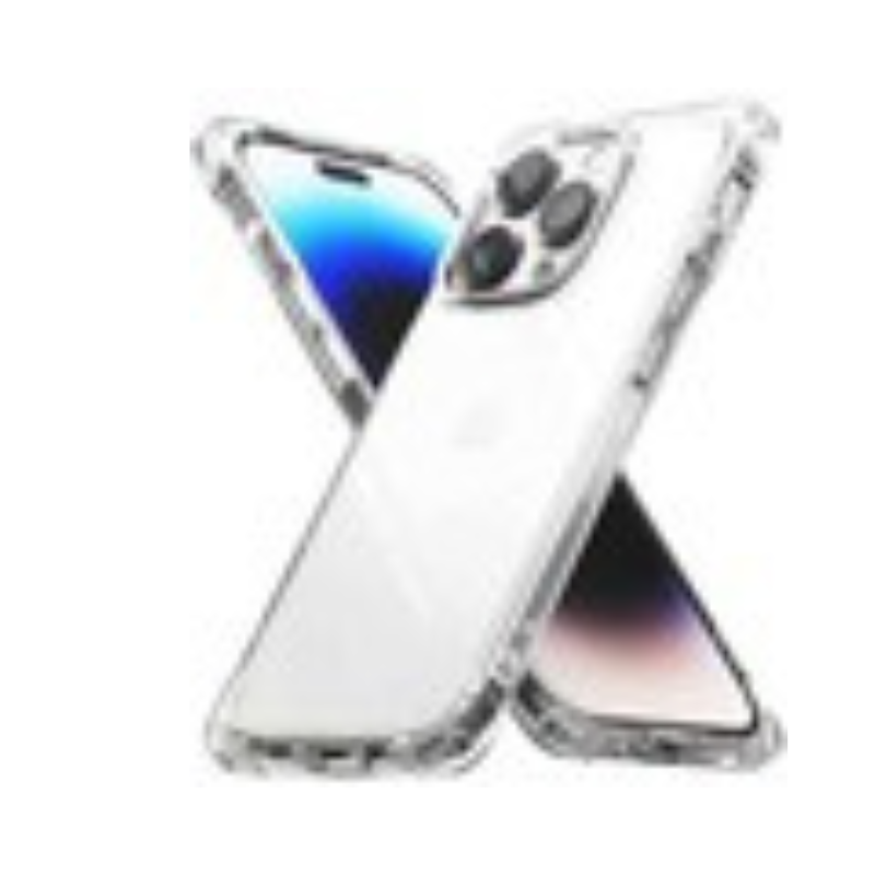 Clear Shockproof iPhone Case - Soft Silicone TPU Gel Cover for iPhone 16/15/14/13/12 Pro Max, 11, XR - Transparent Protective Phone Case