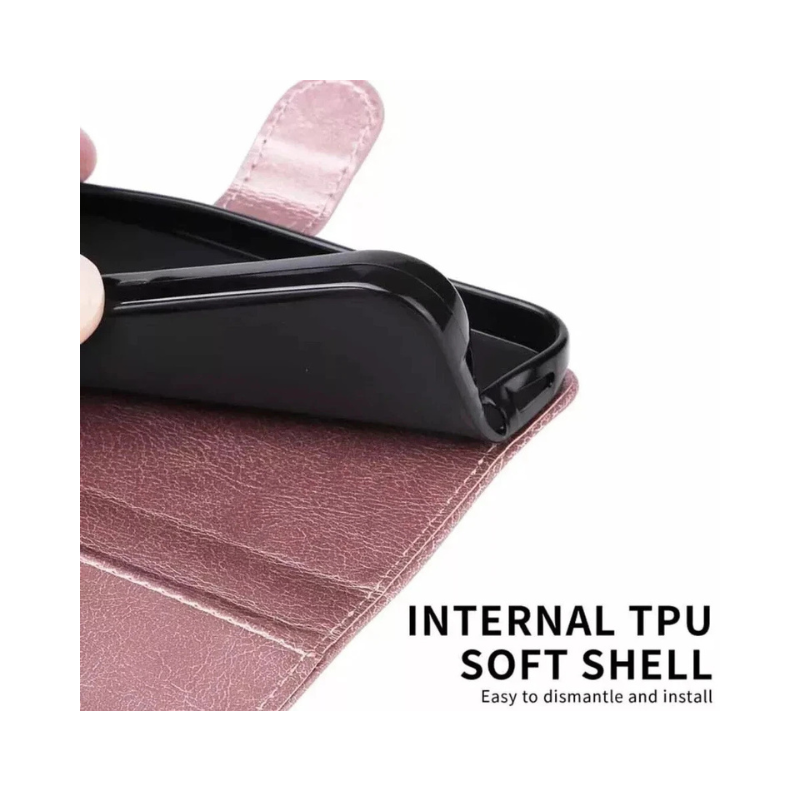 Leather Wallet Case for Samsung Galaxy A07/A16/A26/A36/A56 5G - Flip Cover with Card Slots, Magnetic Closure & Stand Function for Samsung Galaxy A16/A26/A36/A56 5G
