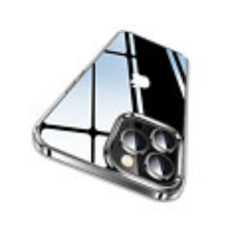 Clear Shockproof iPhone Case - Soft Silicone TPU Gel Cover for iPhone 16/15/14/13/12 Pro Max, 11, XR - Transparent Protective Phone Case