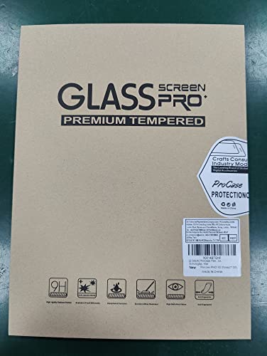2 Pack iPad 10.2" Screen Protector - 9H Tempered Glass for iPad 10.2" (9th/8th/7th Gen) - Anti-Scratch and Clear iPad 10.2" Screen Protector