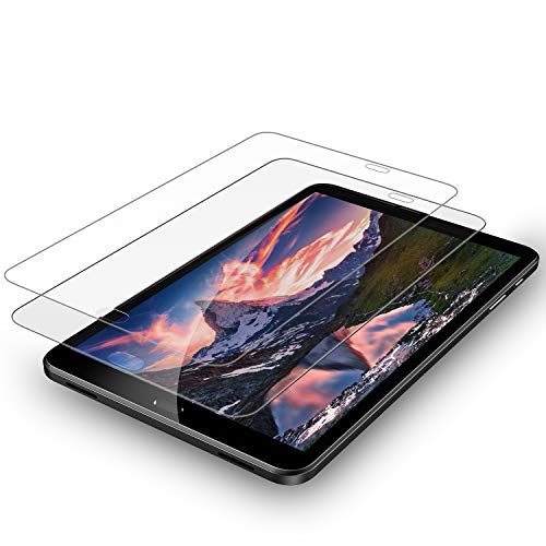 2 Pack Bubble Free and Scratch Resist Samsung Galaxy Tab A6 10.1" Screen Protector - 9H Ultra Clear Tempered Glass for Samsung Galaxy Tab A6 10.1" 2016 Model (SM-T580/T585)