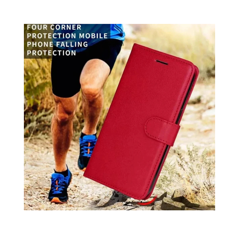 Leather Wallet Case for Samsung Galaxy A07/A16/A26/A36/A56 5G - Flip Cover with Card Slots, Magnetic Closure & Stand Function for Samsung Galaxy A16/A26/A36/A56 5G