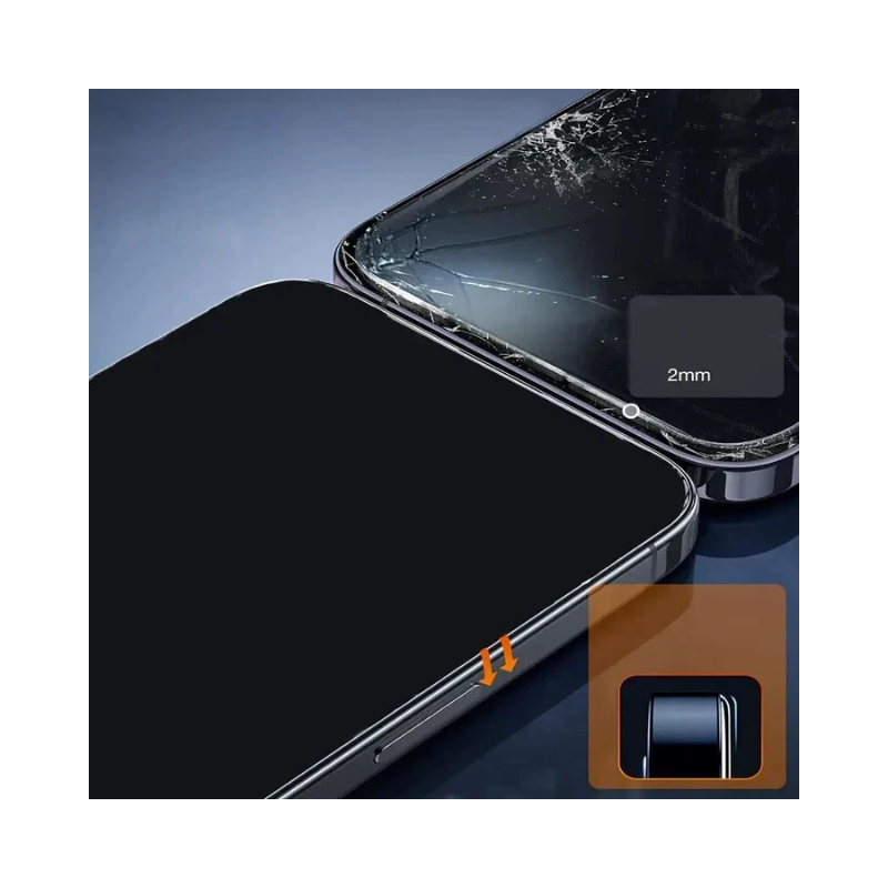 Premium Tempered Glass Screen Protector for iPhone 16/15/14/13/12/11 Pro Max Mini X Plus - Universal Full Coverage Protection Tempered Glass Screen Protector Compatible with iPhone Models (16/15/14/13/12/11 Pro Max Mini X Plus)