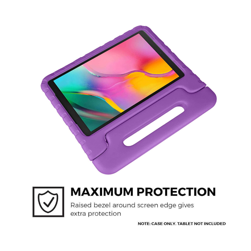 Full Body Protective and Heavy-Duty Samsung Galaxy Tab A 2016 10.1" Case - Shockproof & Dustproof, Easy to Carry and Lightweight Samsung Galaxy Tab A Case - Kids Friendly Samsung Tab A Rugged Case with Convertible Handle Stand (T580/T585)