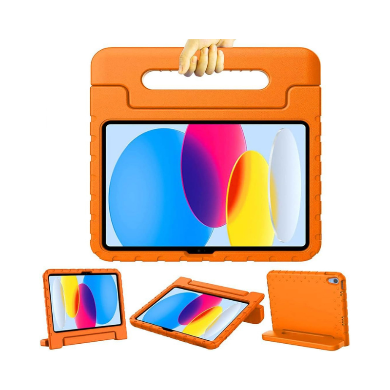 Shockproof Kids Case for New iPad A16 11" 2025 (11th Gen), iPad Air 11'' 2024 & iPad 10th Gen (10.9" 2022) | Child-Friendly Case for iPad 10.2" (7th–9th Gen) and iPad Air 9.7" | iPad Multi-Generation Kids Case with Stand and Convertible Handle