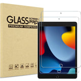 2 Pack iPad 10.2" Screen Protector - 9H Tempered Glass for iPad 10.2" (9th/8th/7th Gen) - Anti-Scratch and Clear iPad 10.2" Screen Protector