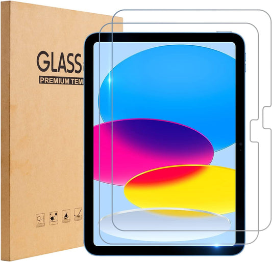 2 Pack Anti-Scratch iPad A16 Screen Protector - 9H Tempered Glass for iPad (A16) 11th/10th Gen (11"/10.9" 2025/2022)