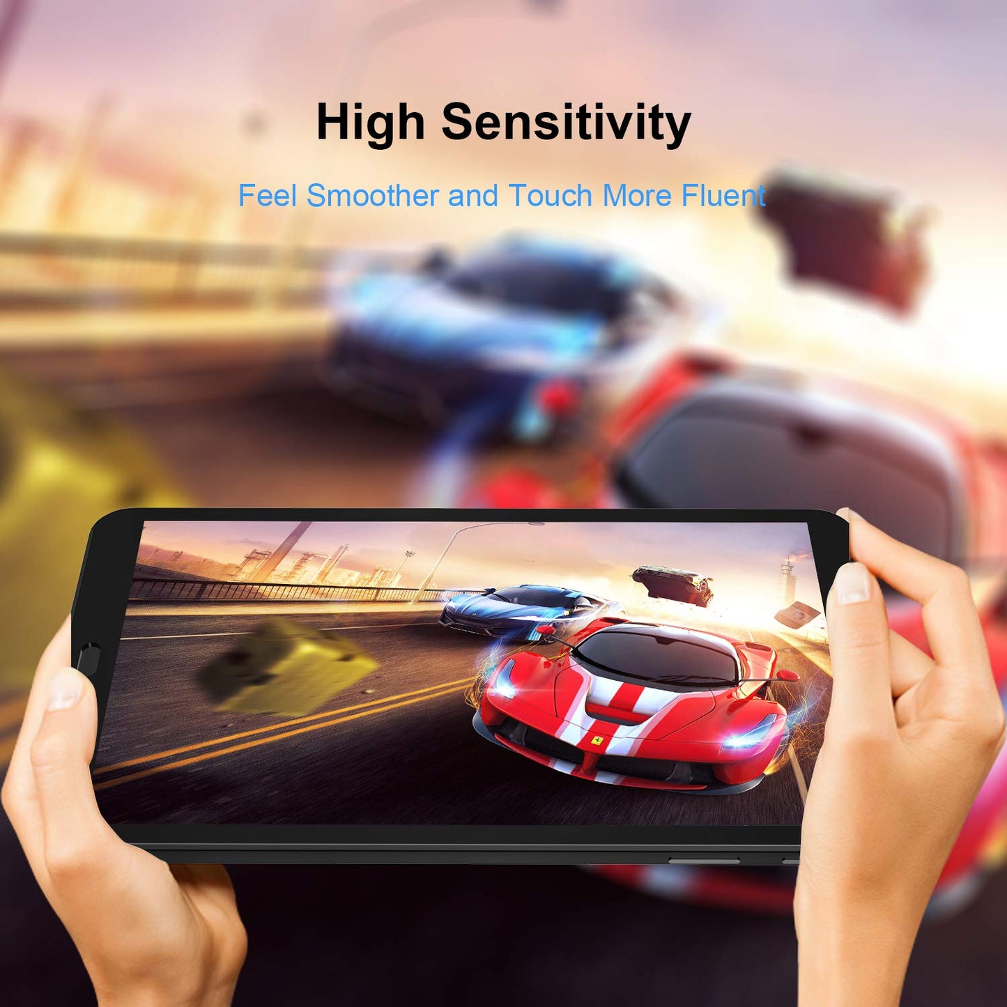 2 Pack Bubble Free and Scratch Resist Samsung Galaxy Tab A6 10.1" Screen Protector - 9H Ultra Clear Tempered Glass for Samsung Galaxy Tab A6 10.1" 2016 Model (SM-T580/T585)