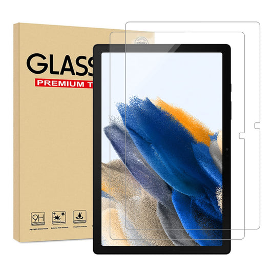 2 Pack Samsung Galaxy Tab A8 10.5" Screen Protector - 9H HD Tempered Glass for Samsung Galaxy Tab A8 10.5" 2021 Model (SM-X200/X205) - Highly Sensitive and Anti-Scratch Samsung Galaxy Tab A8 10.5" Screen Protector