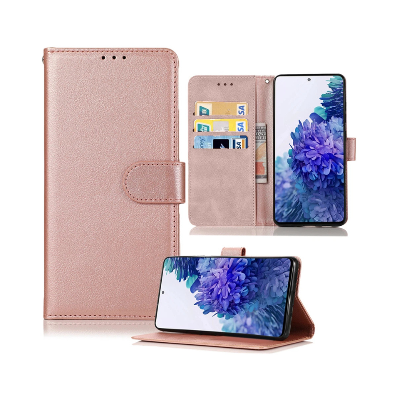 Samsung Galaxy S25/S24/S23/S22/S21 Ultra Plus Leather Wallet Case - Magnetic Flip Cover with Card Slots & Stand