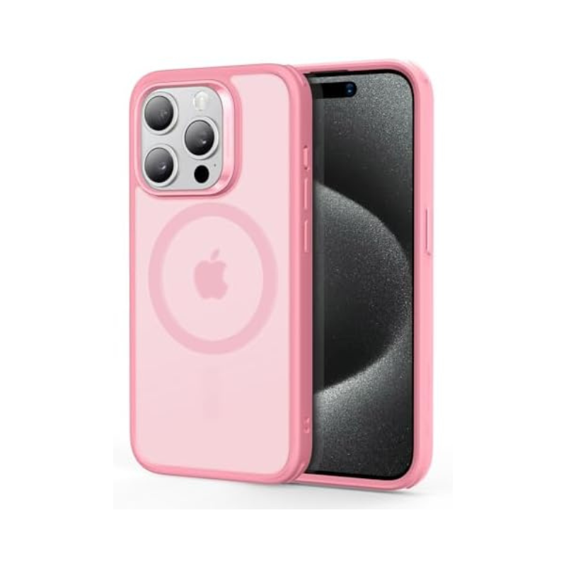 iPhone 16 Pro Max Case with Camera Control - MagSafe iPhone 16 Pro Max Case - Shockproof Military-Grade Protection, Clear and Classic Hybrid Case (HaloLock) - Magnetic Phone Case for iPhone 16 Pro Max