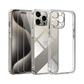 Clear Shockproof iPhone Case - Soft Silicone TPU Gel Cover for iPhone 16/15/14/13/12 Pro Max, 11, XR - Transparent Protective Phone Case