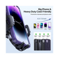 Universal 3-in-1 Car Phone Mount - Windscreen, Dashboard & Air Vent Holder for iPhone & Mobile Devices with Minimalist Design