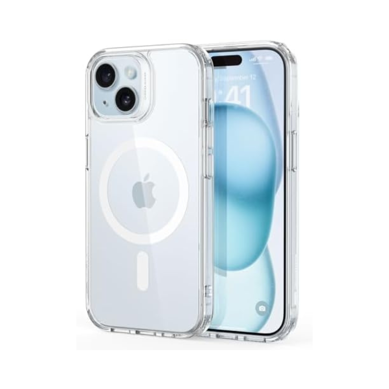 iPhone 16 Pro Max Case with Camera Control - MagSafe iPhone 16 Pro Max Case - Shockproof Military-Grade Protection, Clear and Classic Hybrid Case (HaloLock) - Magnetic Phone Case for iPhone 16 Pro Max