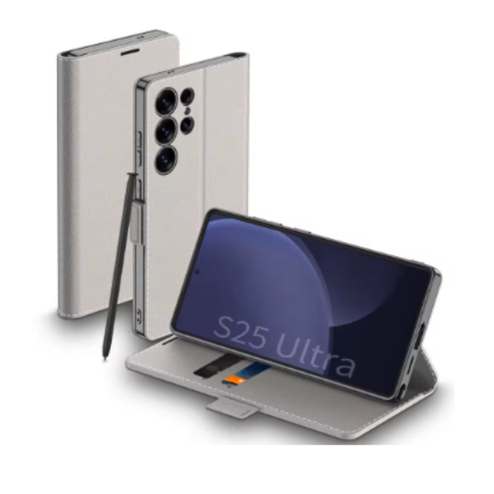 New Design Luxury Multifunctional Leather Flip Case For Samsung Galaxy S22 S23 S24 and S25 Series