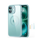 iPhone 16 Pro Max Case with Camera Control - MagSafe iPhone 16 Pro Max Case - Shockproof Military-Grade Protection, Clear and Classic Hybrid Case (HaloLock) - Magnetic Phone Case for iPhone 16 Pro Max