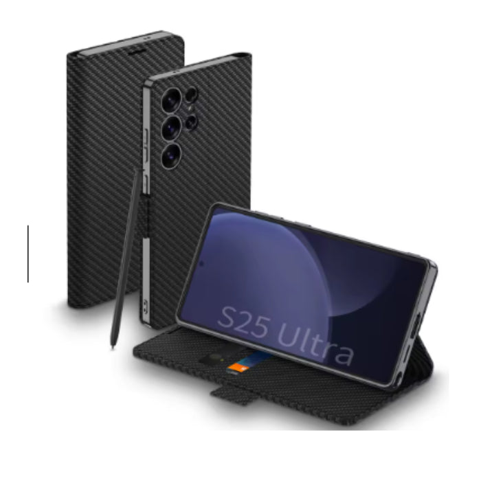 New Design Luxury Multifunctional Leather Flip Case For Samsung Galaxy S22 S23 S24 and S25 Series