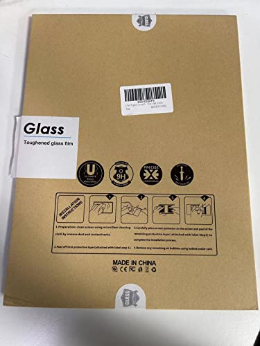 2 Pack iPad Air 5th/4th Gen & iPad Pro 11" Screen Protector - 9H Hardness and Ultra Clear Tempered Glass for iPad Air/ iPad Pro (10.9"/11")