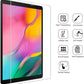 2 Pack Scratch Proof Samsung Galaxy Tab A 10.1" Screen Protector - Bubble Free, High Definition and Shatterproof Tempered Glass for Samsung Galaxy Tab A 10.1" 2019 Model (SM-T515/T510)