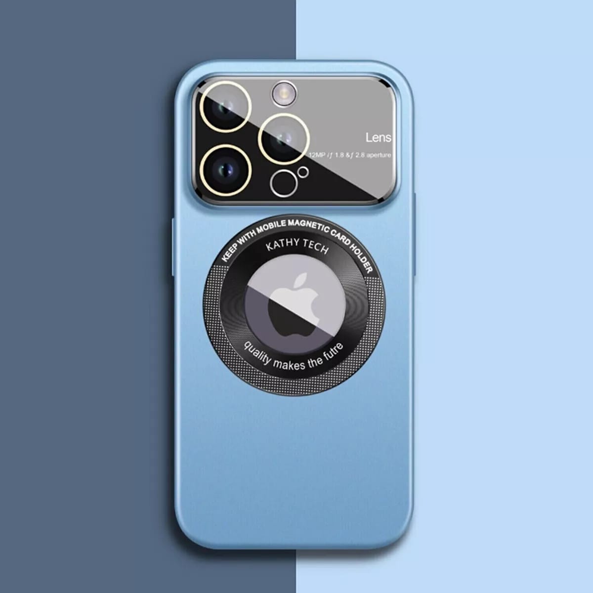 NEW iPhone 15 14 Pro Max 13 MagSafe Case Glass Lens Protector Window Matte Cover