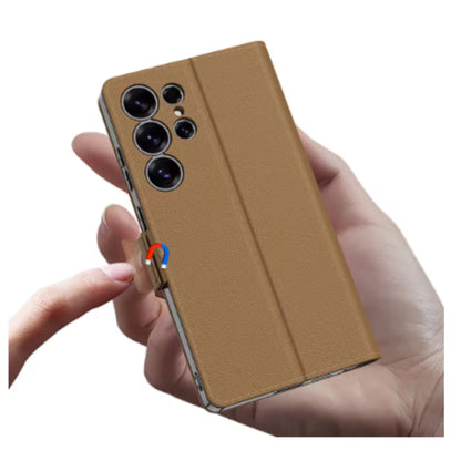 New Design Luxury Multifunctional Leather Flip Case For Samsung Galaxy S22 S23 S24 and S25 Series