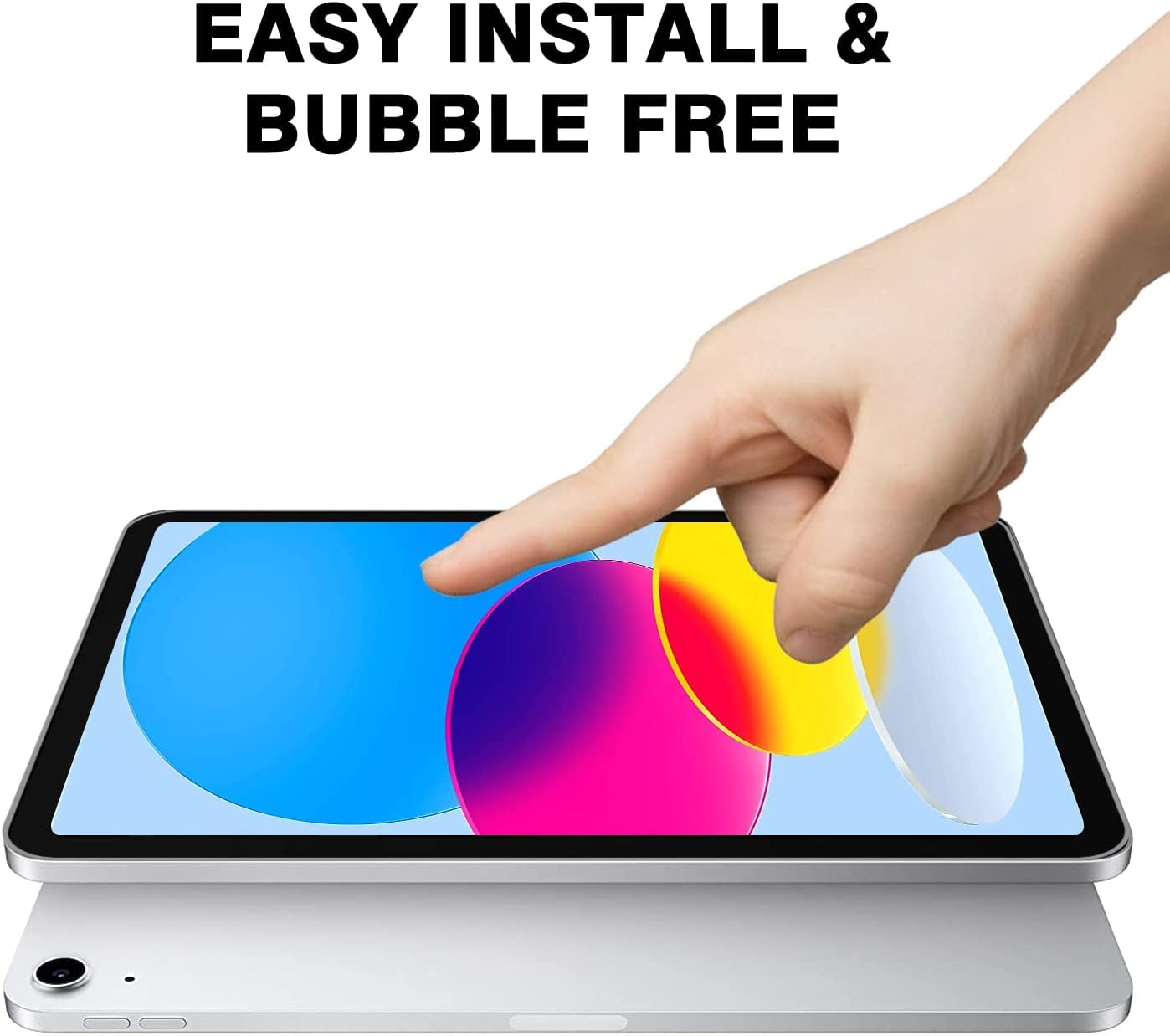 2 Pack Anti-Scratch iPad A16 Screen Protector - 9H Tempered Glass for iPad (A16) 11th/10th Gen (11"/10.9" 2025/2022)