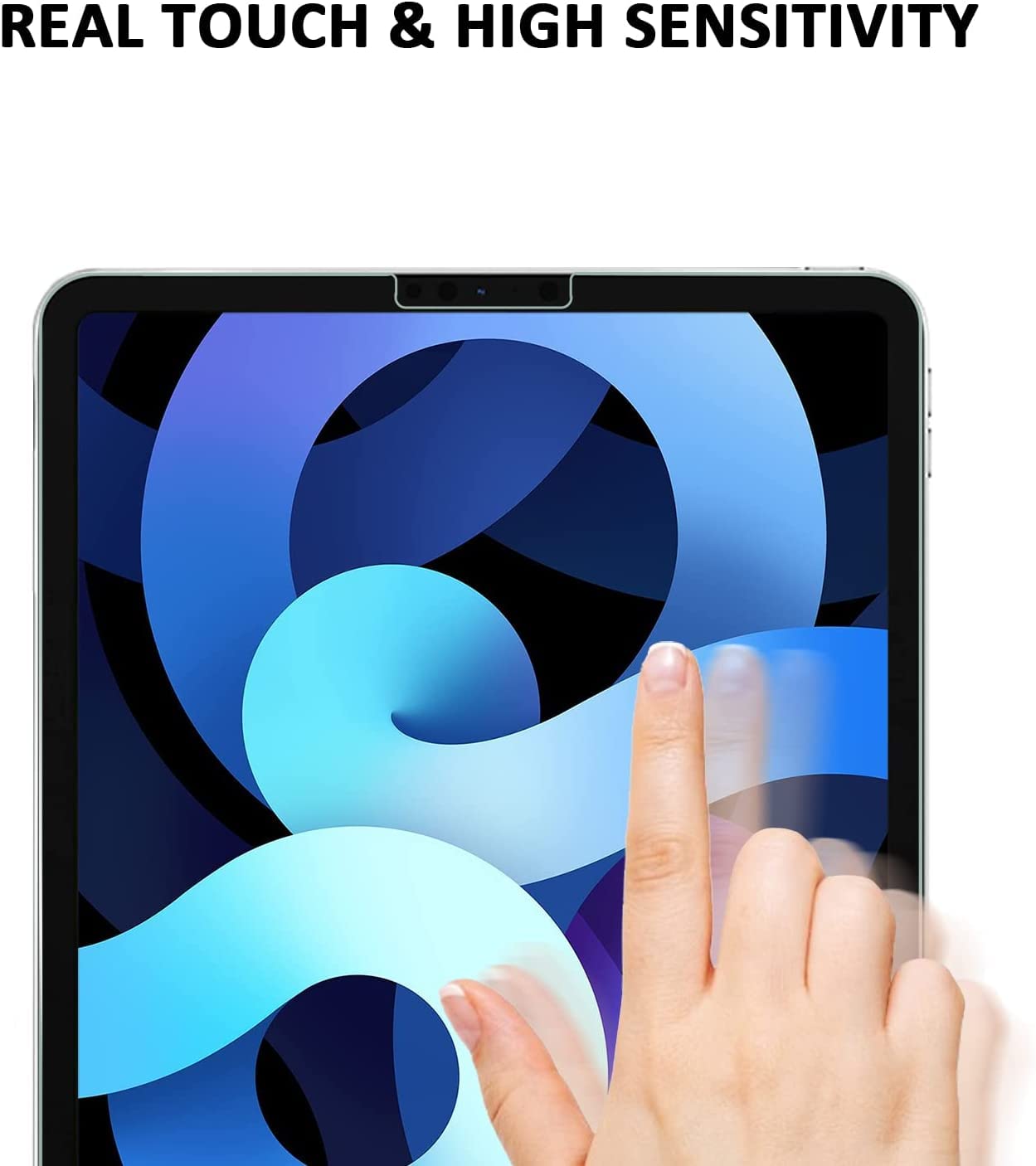 2 Pack iPad Air 5th/4th Gen & iPad Pro 11" Screen Protector - 9H Hardness and Ultra Clear Tempered Glass for iPad Air/ iPad Pro (10.9"/11")