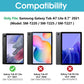 2 Pack Samsung Galaxy Tab A7 Lite 8.7" Screen Protector - 9H HD Clear Tempered Glass for Galaxy Tab A7 Lite 8.7" 2021 Model (SM-T220/T225/T227)
