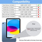 2 Pack Anti-Scratch iPad A16 Screen Protector - 9H Tempered Glass for iPad (A16) 11th/10th Gen (11"/10.9" 2025/2022)