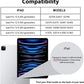 2 Pack iPad Pro 12.9" Screen Protector - Face ID Compatible and 9H Tempered Glass for 6th/5th/4th/3rd Gen (2022-2018) - 2 Pack Anti-Scratch iPad 12.9'' Screen Protector