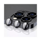 Full Cover Metal Ring Glass Camera Lens Protector for iPhone 11/12/13/14/15/16 Pro Max Mini – Scratch Resistant, HD Clarity and Anti-Knock Camera Lens Protector