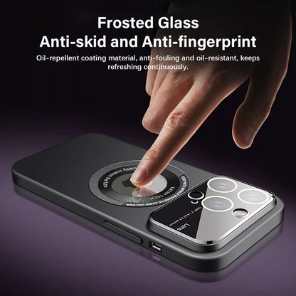 NEW iPhone 15 14 Pro Max 13 MagSafe Case Glass Lens Protector Window Matte Cover