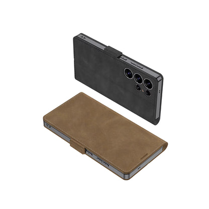 New Design Luxury Multifunctional Leather Flip Case For Samsung Galaxy S22 S23 S24 and S25 Series