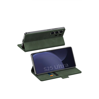 New Design Luxury Multifunctional Leather Flip Case For Samsung Galaxy S22 S23 S24 and S25 Series