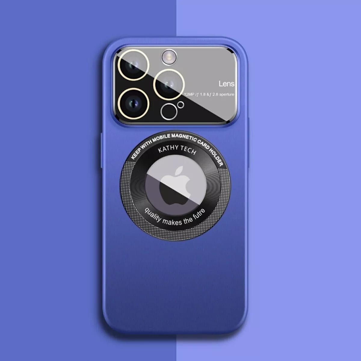 NEW iPhone 15 14 Pro Max 13 MagSafe Case Glass Lens Protector Window Matte Cover
