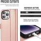iPhone 16e / 16/15/14/13/12/11 (Pro/Pro Max/X/XS/XR/SE) Leather Wallet Case - Magnetic Flip Cover with Card Slots & Kickstand
