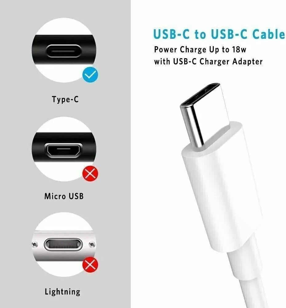 iPhone 17 Pro Max/Pro/Air Fast Charging Bundle - 20W USB-C PD Charger Kit