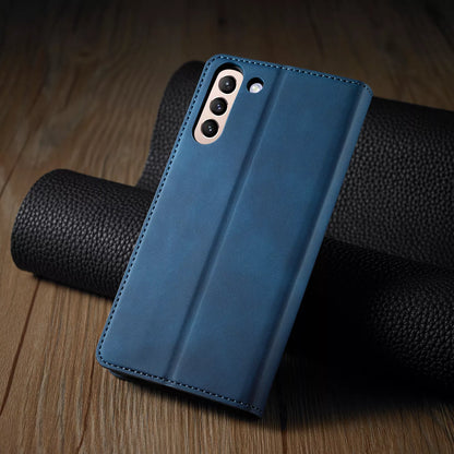 For Samsung S25 S24 FE S23 S24 Leather Wallet Flip Case Stand Phone Cover Luxury
