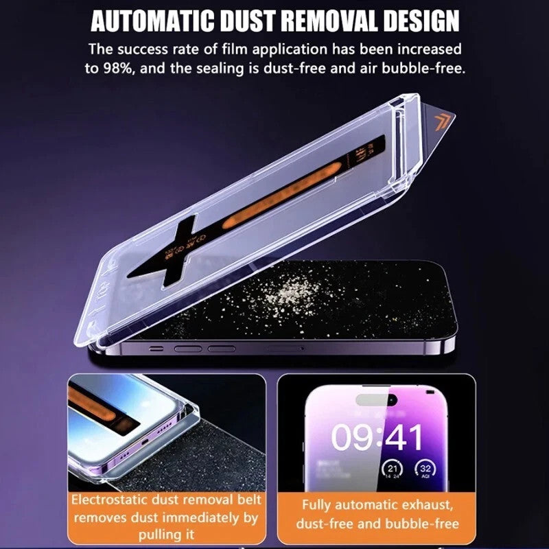 Samsung Galaxy S25 Ultra/S24 Plus Tempered Glass Screen Protector - Easy Install Full Coverage