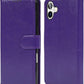 iPhone 16e / 16/15/14/13/12/11 (Pro/Pro Max/X/XS/XR/SE) Leather Wallet Case - Magnetic Flip Cover with Card Slots & Kickstand
