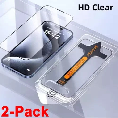 Samsung Galaxy S25 Ultra/S24 Plus Tempered Glass Screen Protector - Easy Install Full Coverage