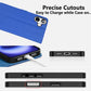 iPhone 16e / 16/15/14/13/12/11 (Pro/Pro Max/X/XS/XR/SE) Leather Wallet Case - Magnetic Flip Cover with Card Slots & Kickstand