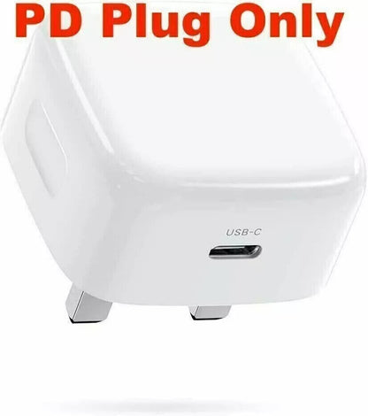 iPhone 17 Pro Max/Pro/Air Fast Charging Bundle - 20W USB-C PD Charger Kit