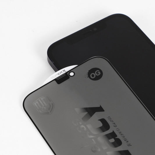 Premium Privacy Screen Protector for iPhone 16 15 14 13 12 11 Plus Pro Max - iPhone Privacy Anti-Spy Glass