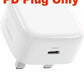 iPhone 17 Pro Max/Pro/Air Fast Charging Bundle - 20W USB-C PD Charger Kit