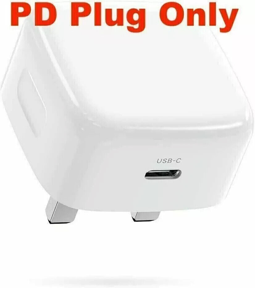 iPhone 17 Pro Max/Pro/Air Fast Charging Bundle - 20W USB-C PD Charger Kit